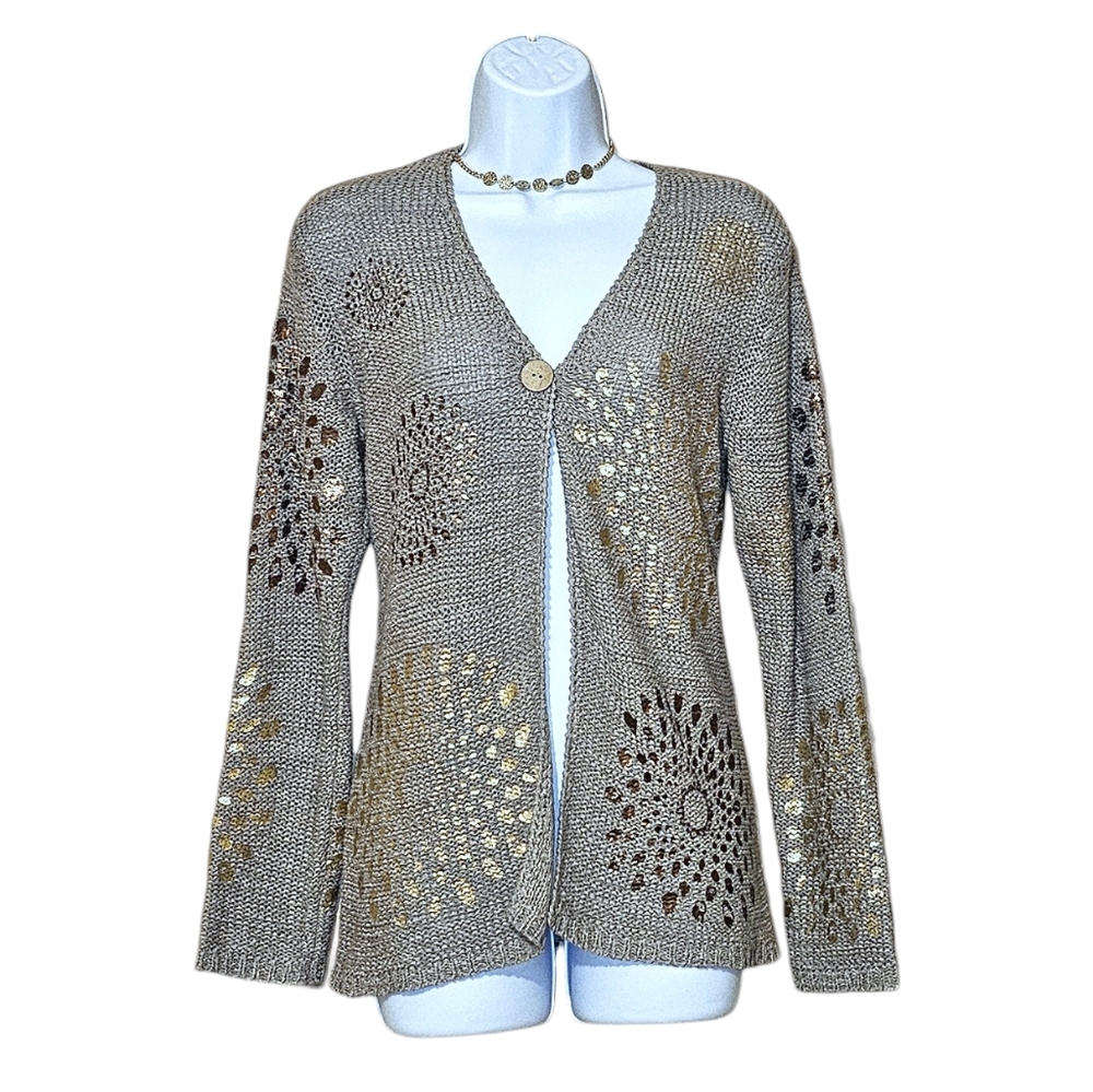 Chico's Single Button Cardigan - image 1
